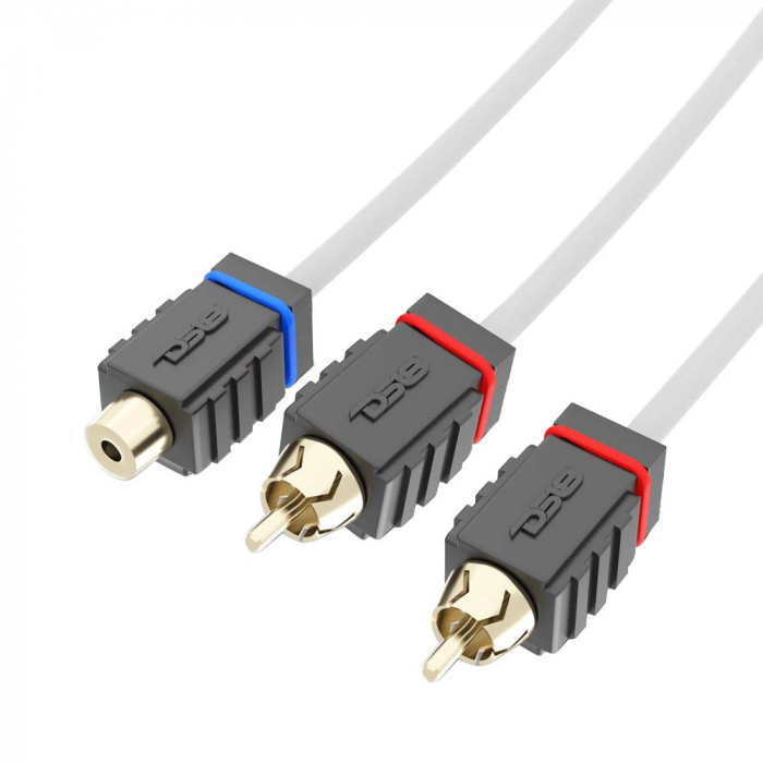 Ds18 DS18 Marine Tinned OFC RCA Cable - 1 Female to 2 Male - $9.95 at Everest