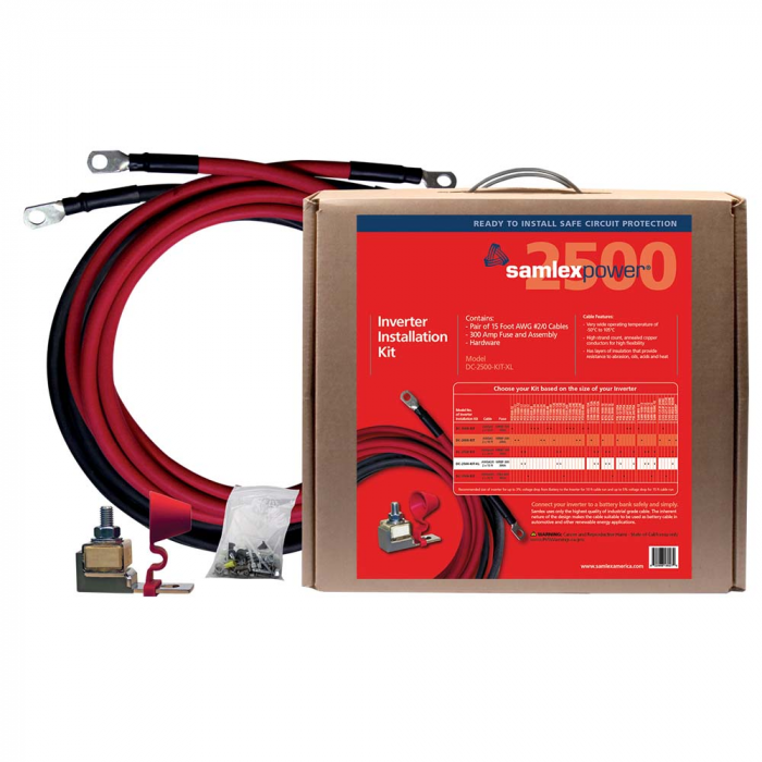 Samlex America Samlex 2500W Inverter Install Kit - $484.60 at Everest
