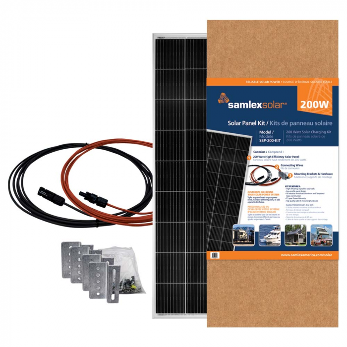 Samlex America Samlex 200W Solar Panel Kit - $613.40 at Everest