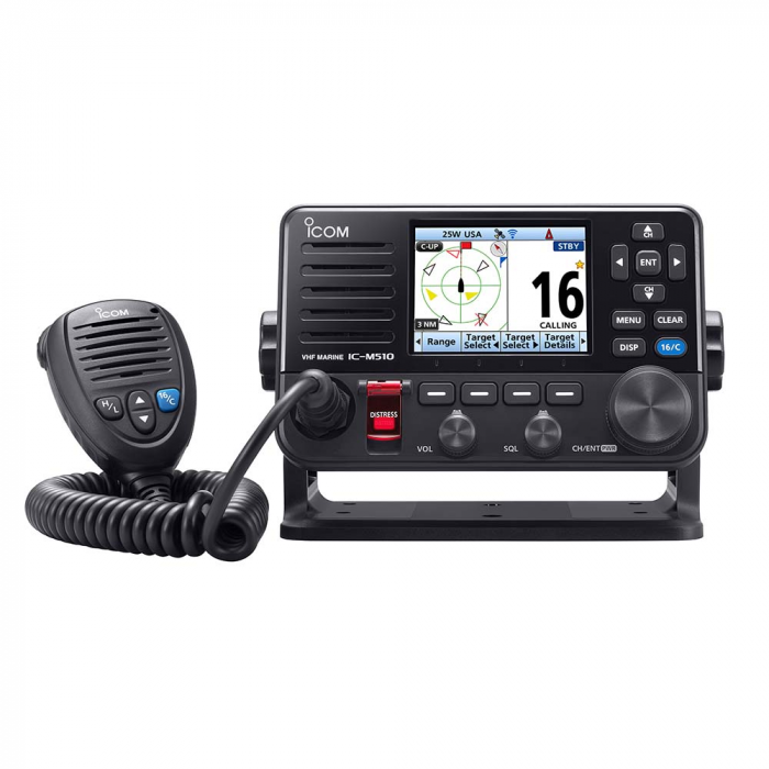 Icom Icom M510 PLUS VHF Marine Radio w/AIS - Black - $1206.00 at Everest