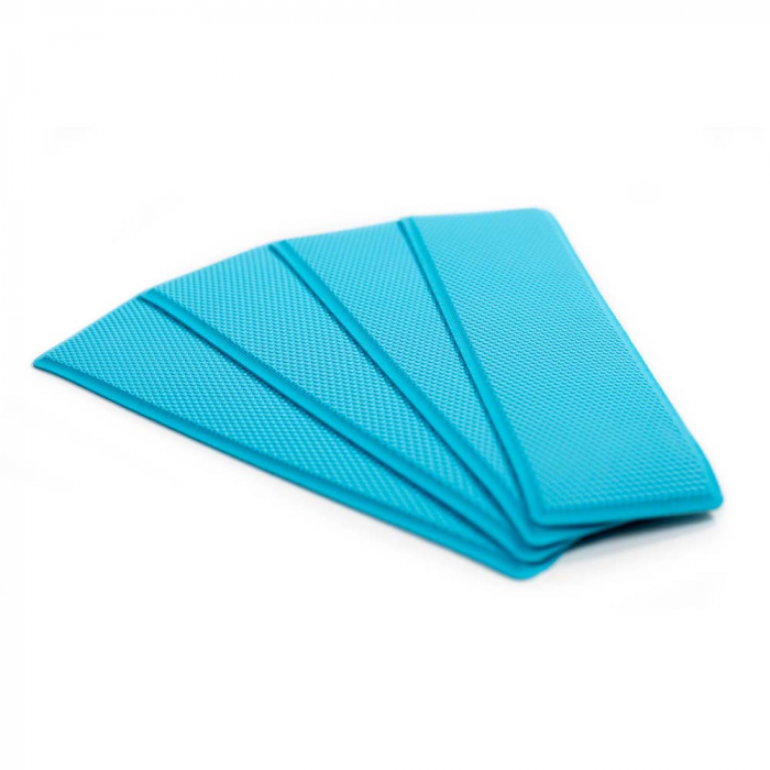 Seadek SeaDek 3.75 x 12.75 x 5mm 4-Piece Step Kit - 3.75 x 12.75 Bahama Blue Embossed - 95.25mm x 323.85mm x 5mm - $29.99 at Everest