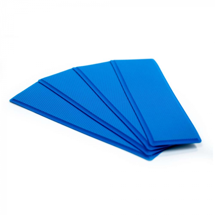 Seadek SeaDek 3.75 x 12.75 x 5mm 4-Piece Step Kit - 3.75 x 12.75 Bimini Blue Embossed - 95.25mm x 323.85mm x 5mm - $30.99 at Everest