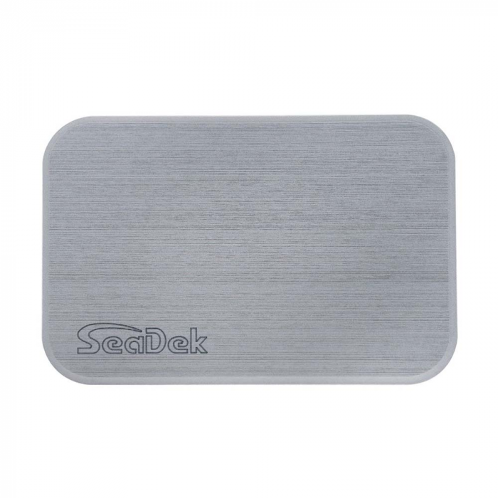Seadek SeaDek YETI Roadie 20 Cooler Top 10-13/16 x 16-1/8 x 5mm Storm Grey SeaDek Logo Brushed - $29.99 at Everest
