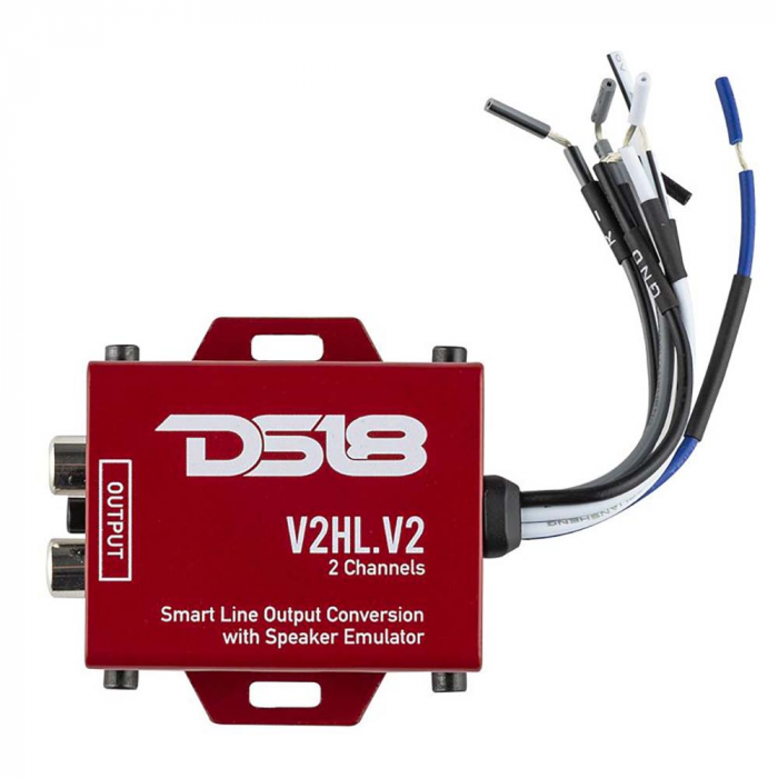 Ds18 DS18 High to Low Converter - 2 Channel w/Speaker Emulator - $24.95 at Everest
