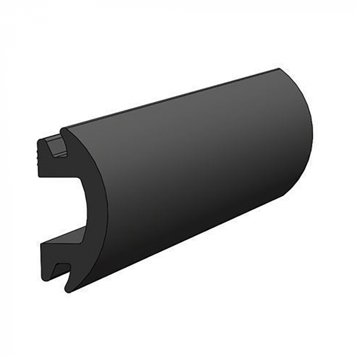 Taco Marine TACO 70' Flexible Black Rub Rail Insert 1-3/16 x 1/2 - $224.99 at Everest