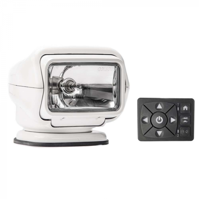 Golight Golight Stryker ST Series Permanent Mount White 12V Halogen w/Hard Wired Dash Mount Remote - $499.00 at Everest