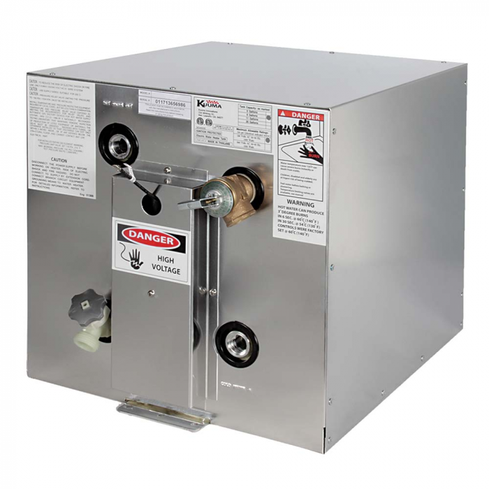 Kuuma Products Kuuma 6 Gallon Water Heater - 120V Rear Heat Exchange Front Back Mount - $506.99 at Everest