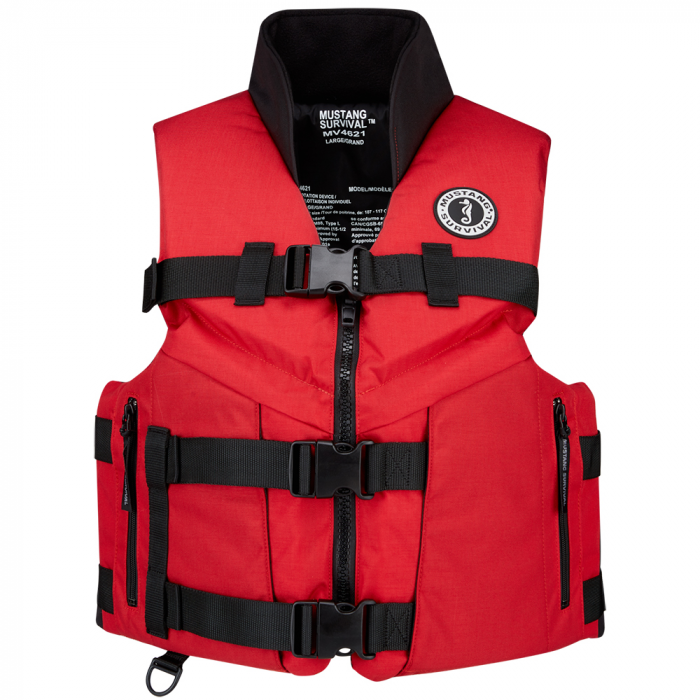 Mustang Survival Mustang ACCEL 100 Fishing Foam Vest - Red/Black - Medium - $119.99 at Everest