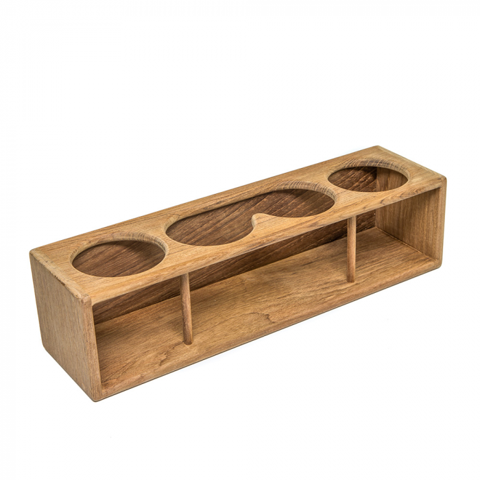 Whitecap Whitecap Four Drink/Binocular Rack - Teak - $83.49 at Everest