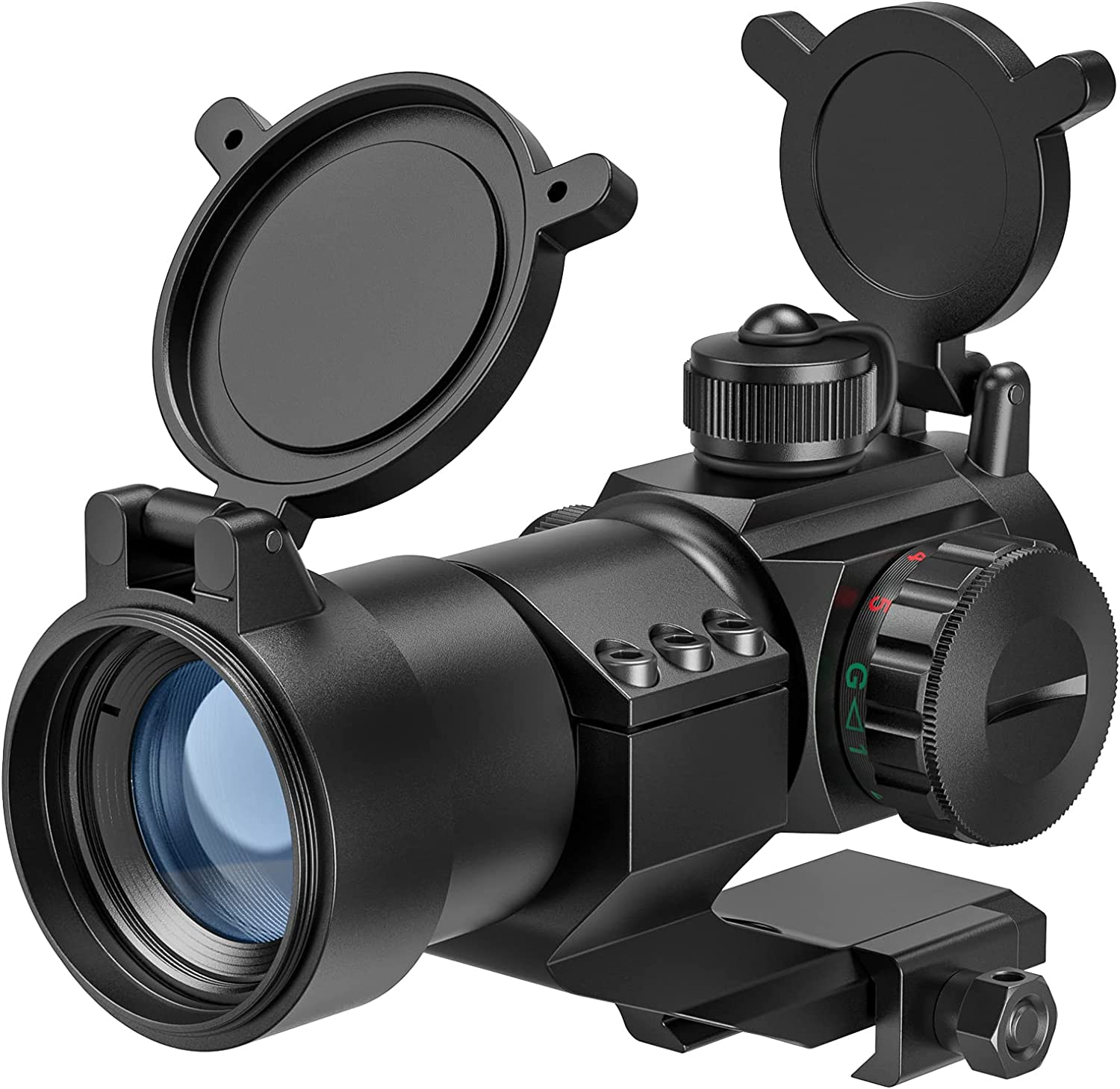 Cvlife CVLIFE Tactical Gun Sight Red Green Dot Scope Reflex Sight for 20mm Cantilever Mount - $39.99 at Everest