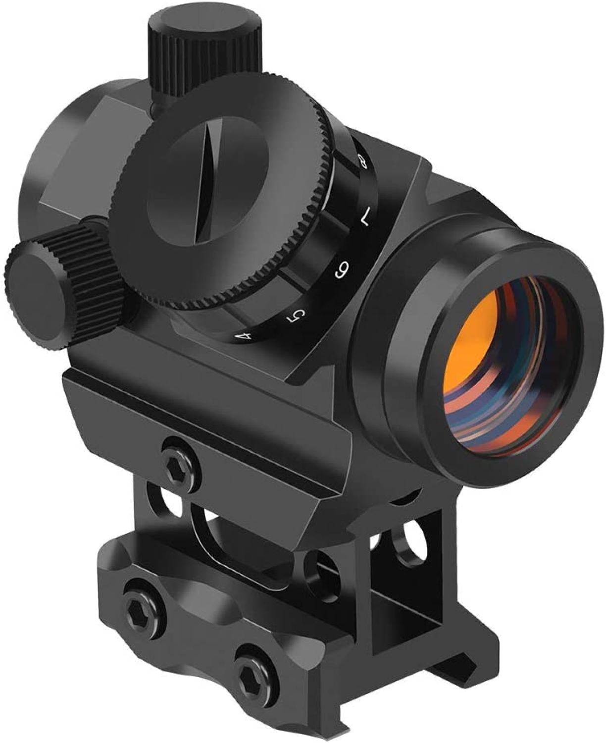 Feyachi Feyachi RDS-25 Red Dot Sight 4 MOA Micro Red Dot Gun Sight Rifle Scope with 1 inch Riser Mount - $39.99 at Everest