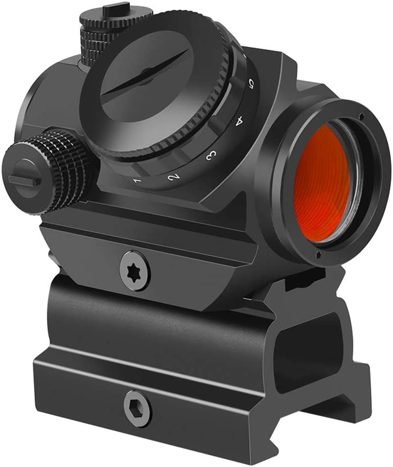 Feyachi Feyachi RDS-22 2MOA Micro Red Dot Sight Compact Red Dot Scope with 0.83" Riser Mount Absolute Co-Witness with Iron Sight - $59.99 at Everest