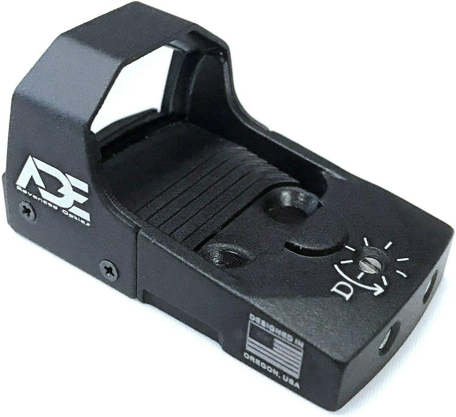 Ade Advanced Optics Huracan RD3-006x Green Dot Reflex Sight + Optic Mounting Plate for Springfield XD, MOD.2,XDm,XDS,XDE, Hellcat(Non-OSP) Pistol