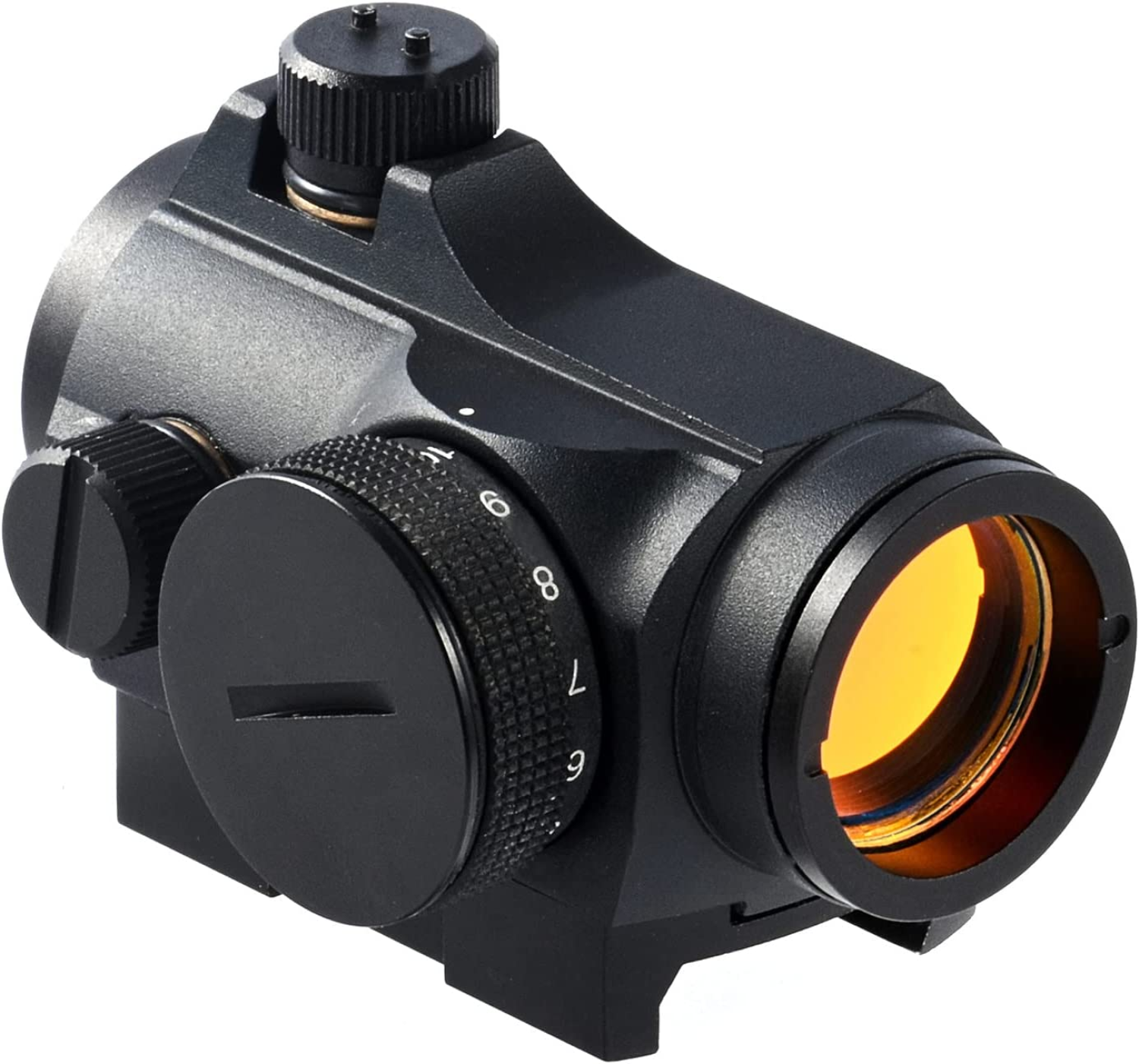 Pinty Pinty 1x22 Red Dot Sight, Micro Reflex Sight 3 MOA Rifle Scope with Fogproof 22mm Objective Lens for Standard Picatinny or Weaver Rail, Battery Included, Black - $24.99 at Everest