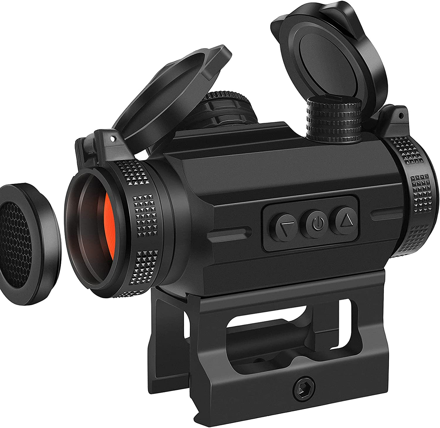 Pvnoocy Pvnoocy 2MOA Micro Red Dot Sight Auto On & Off,RDS-22 Compact Red Dot Scope 1 x 20mm,Micro Rifle Scope with 2 Riser MountVisit the Pvnoocy Store - $33.99 at Everest