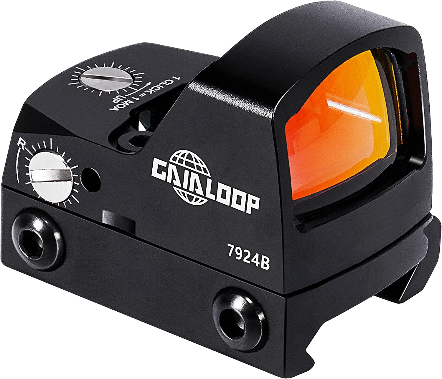 Gaialoop Red Dot Sight Reflex Rifle Optic, 3.25 MOA Mini Rifle Shotgun Red Dot Sight, Mini Rifle Pistol Sights with Rail Mount, Auto On & Off, Waterproof & Shockproof & Fog-Proof Red Dot Sight Airsoft - $49.99 at Everest