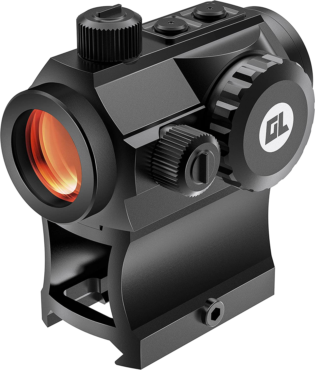 Gaialoop Red Dot Sight Scope Reflex Sight Compact 2 MOA Red Dot Optics Micro 1x20mm with Rail Mount, Auto On & Off, Waterproof & Shockproof & Fog-Proof, Black - $26.99 at Everest