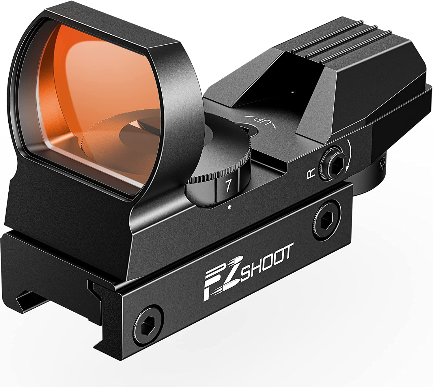 Ezshoot EZshoot Reflex Sight, Red Dot Optics with Anti-Reflection and Anti-Glare Coating, 4 Adjustable Reticles with 20mm Rail Mount - $24.99 at Everest
