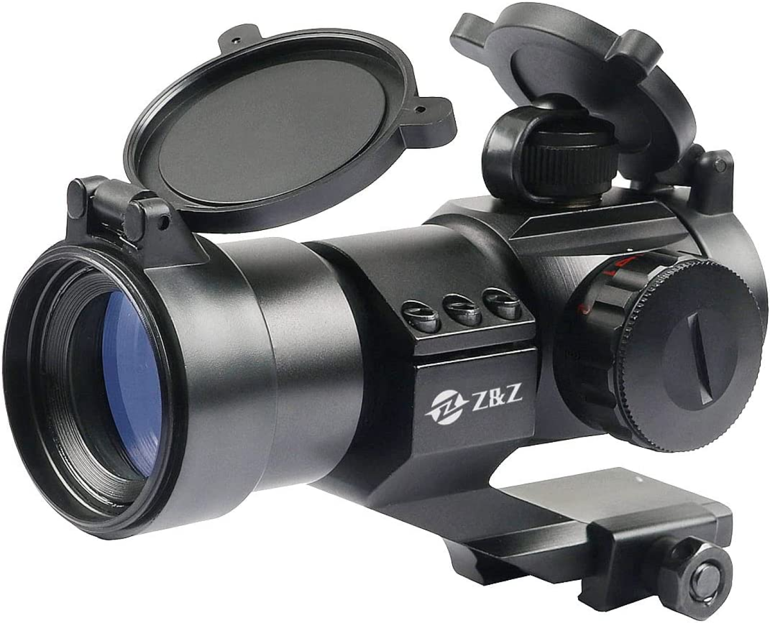 Z Z&Z ZZ Red Green Dot Sight Tactical Reflex Sight,Waterproof & Shockproof & Fog-Proof Red Dot Scope for 20mm Cantilever Mount - $29.99 at Everest