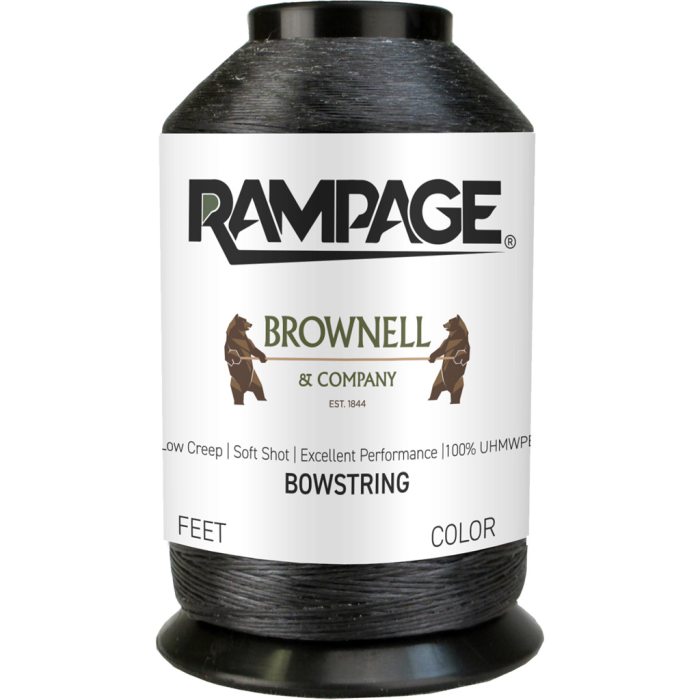 Brownell Brownell Rampage Bowstring Material Black 1/8 lb. - $33.32 at Everest