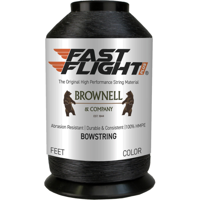 Brownell Brownell Fast Flight Plus Bowstring Material Black 1/8 lb. - $23.30 at Everest