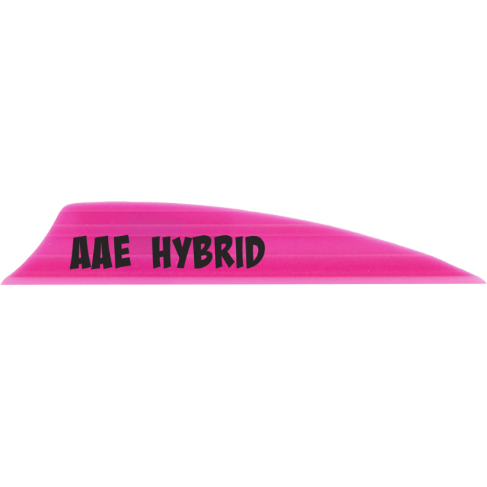 Aae AAE Hybrid 2.0 Vanes Hot Pink 1.95 in. Shield Cut 100 pk. - $20.99 at Everest