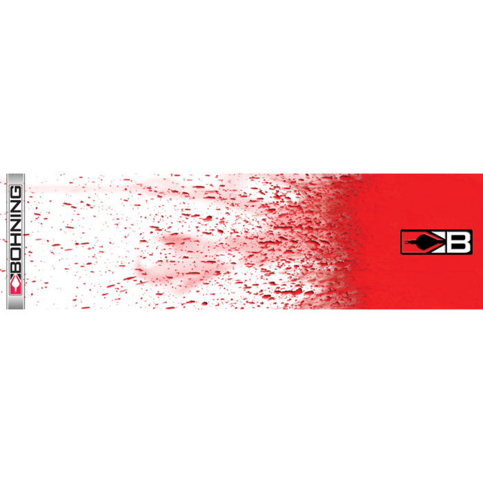 Bohning Bohning Arrow Wraps White Blood Splatter 7 in. Standard 13 pk. - $16.20 at Everest