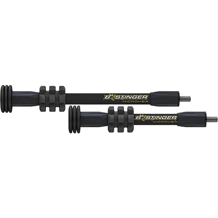 Bee Stinger MicroHex Stabilizer Kit Matte Black 8 in./6 in.