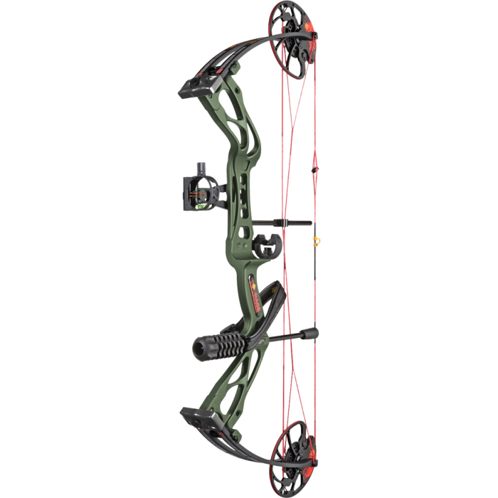 Warrior River Warrior River Courage Compound Bow Package Army 20-70 lb. RH - $288.00 at Everest