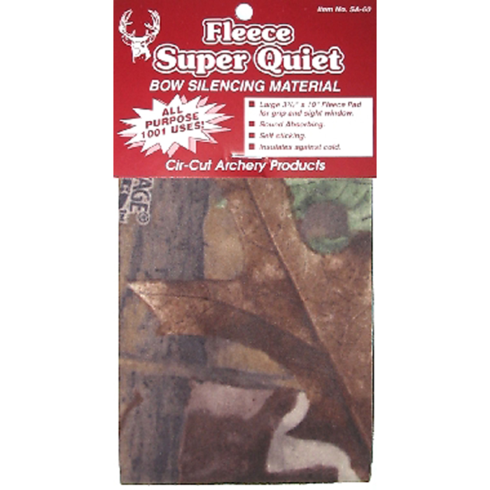 Cir-Cut Cir-Cut Micro Fleece Silencing Material Camouflage 3.75x10 in - $5.05 at Everest