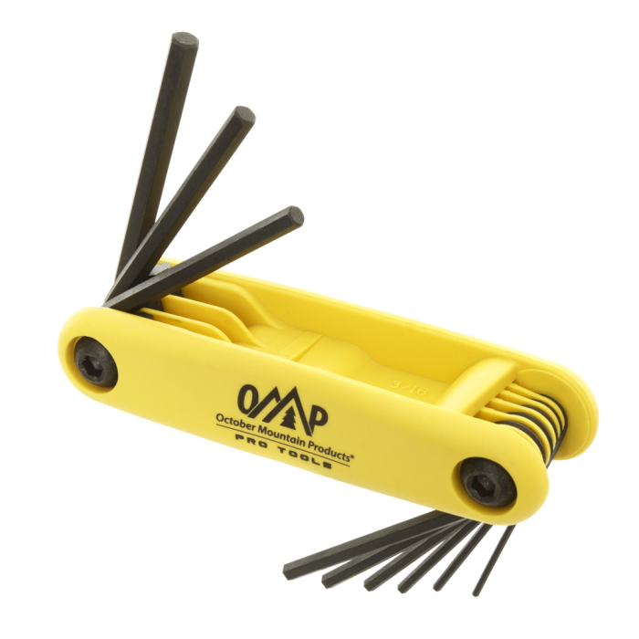October Mountain October Mountain Pro Shop Hex Wrench Set .050 - 3/16 in. - $8.88 at Everest