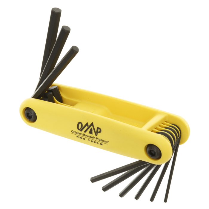 October Mountain October Mountain Pro Shop Hex Wrench Set 5/64 - 1/4 in. - $10.61 at Everest