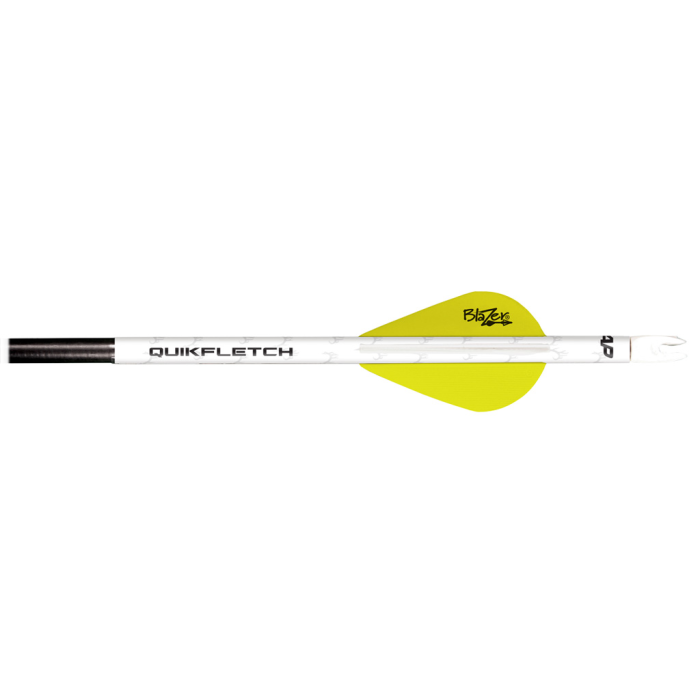 New Archery Products NAP Quikfletch w/Blazer Vanes White/Yellow 6 pk. - $17.92 at Everest