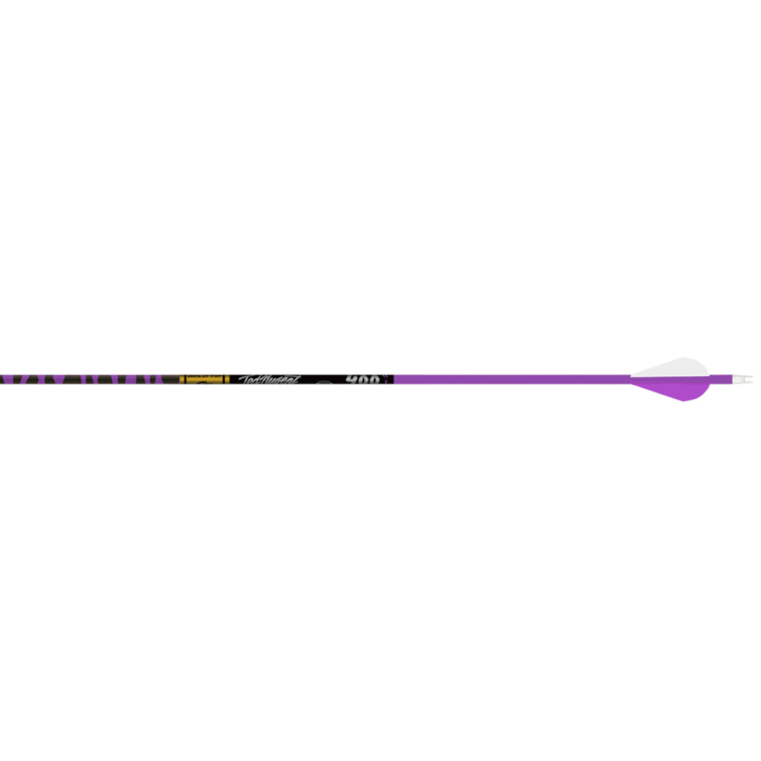 Gold Tip Ted Nugent Arrows Purple 400 Raptor Vanes 6 pk.