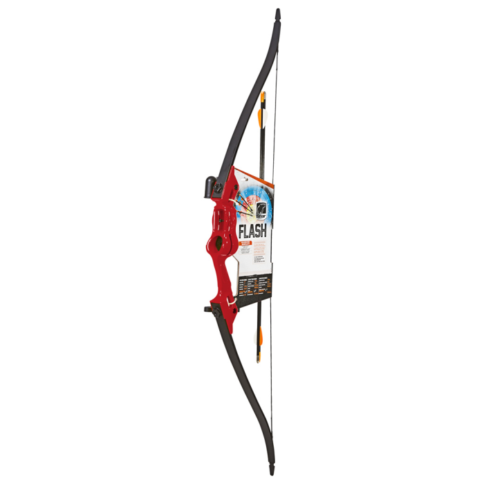 Bear Bear Flash Bow Set Red 16-24 in. 5-18 lbs. RH/LH - $53.41 at Everest