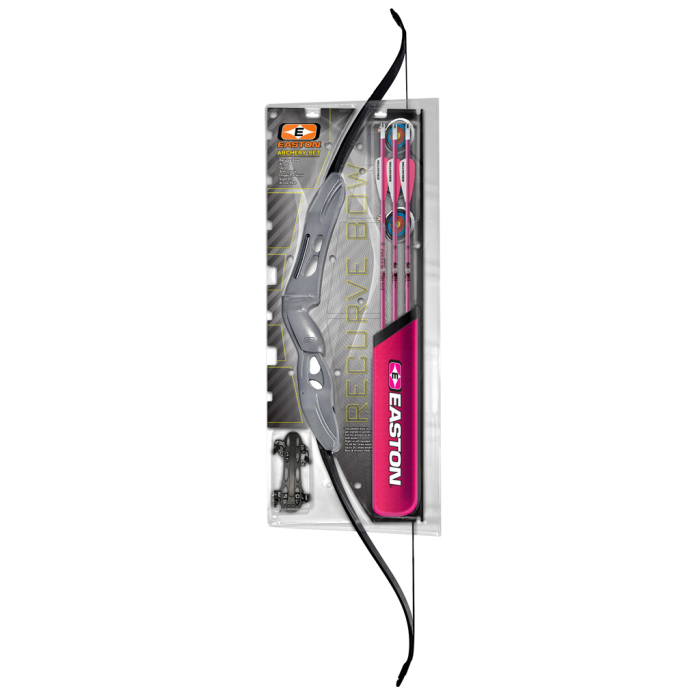 Easton Youth Recurve Bow Kit Pink 26 in. 10-20 lbs. RH/LH