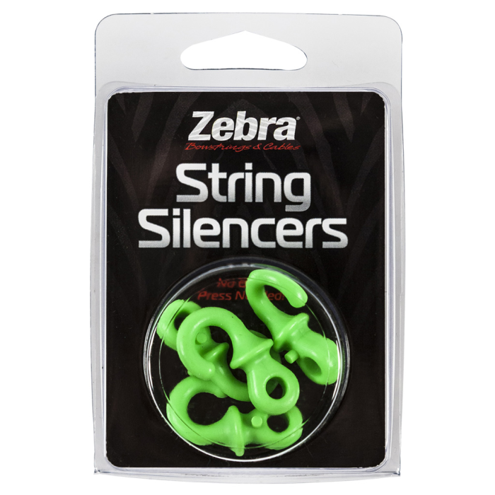 Zebra Zebra String Silencers Green 4 pk. - $9.86 at Everest