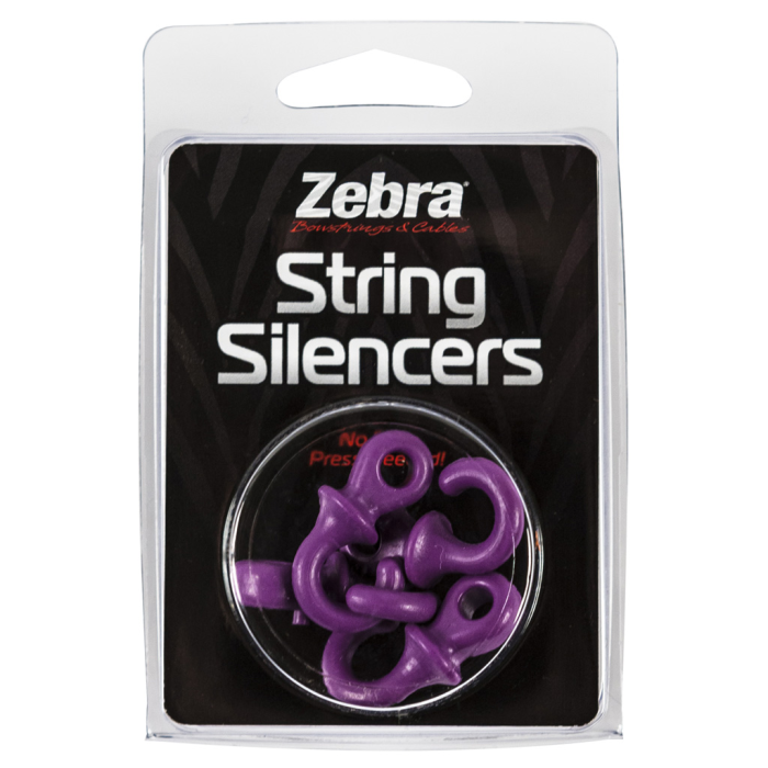 Zebra Zebra String Silencers Purple 4 pk. - $9.86 at Everest
