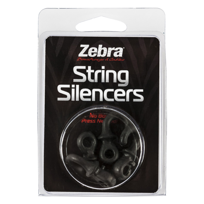 Zebra Zebra String Silencers Black 4 pk. - $9.86 at Everest