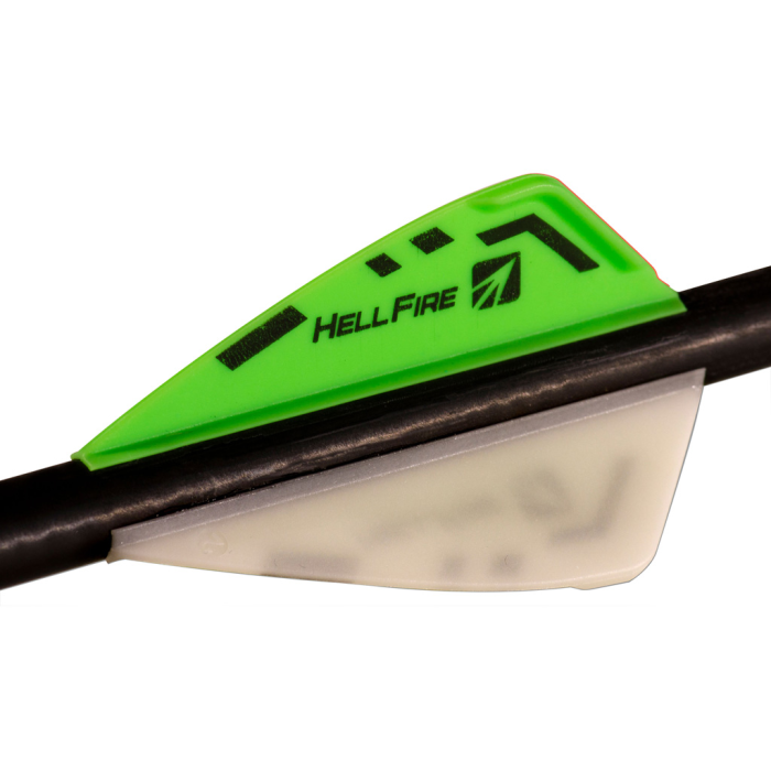 New Archery Products NAP Hellfire Vanes 12 White 24 Green 2 in. - $14.99 at Everest