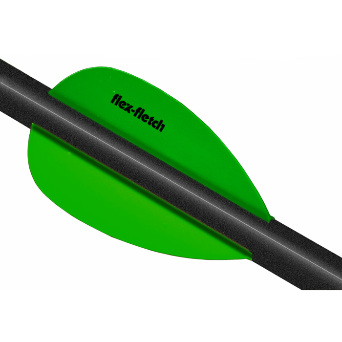Flex Fletch Flex Fletch Flash Vanes Flo Green 2 in. 39 pk. - $7.50 at Everest