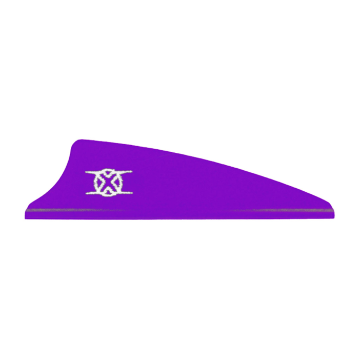 Bohning Bohning Shield Cut X Vanes Purple 1.75 in. 100 pk. - $19.75 at Everest