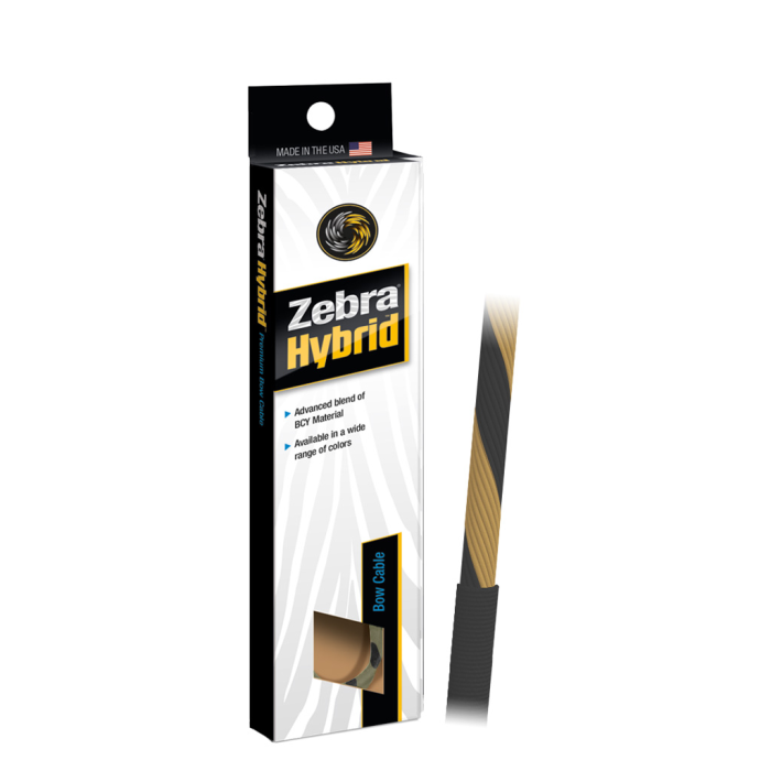 Zebra Zebra Hybrid Split Cable Tan/Black 42 1/4 in. - $12.55 at Everest