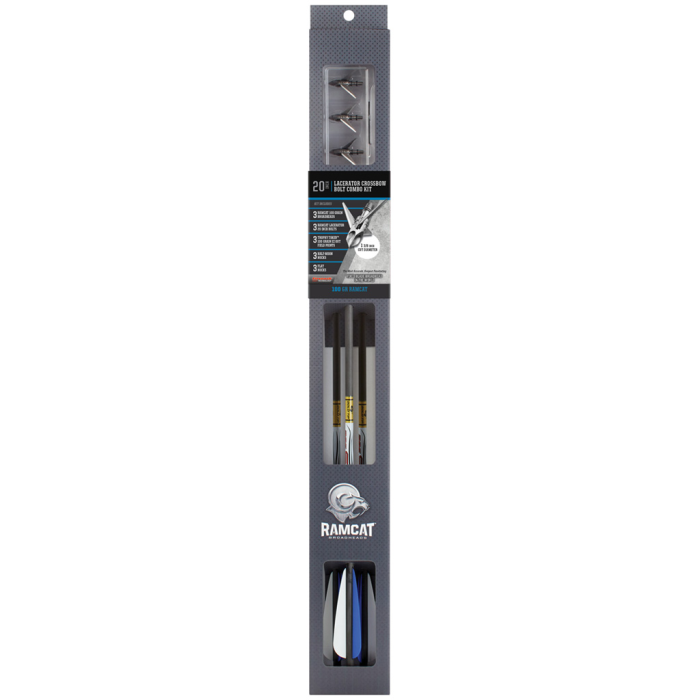 Ramcat Ramcat Lacerator Crossbow Bolt Package 20&quote; 100 gr. 3 pk. - $37.99 at Everest