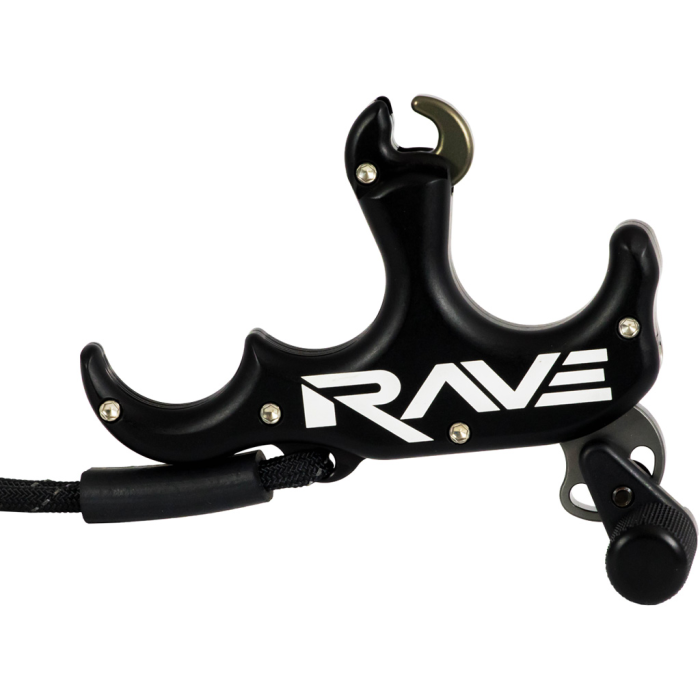 TRU Ball Rave Release 3 Finger Black