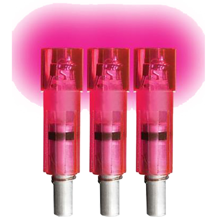 Lumenok Crossbow Nocks Pink Flat Excalibur 3 pk.