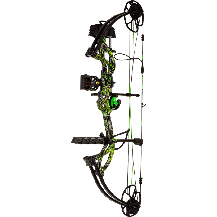 Bear Bear Archery Cruzer G2 RTH Bow Package Moonshine Toxic 5-70 lbs. RH - $399.99 at Everest