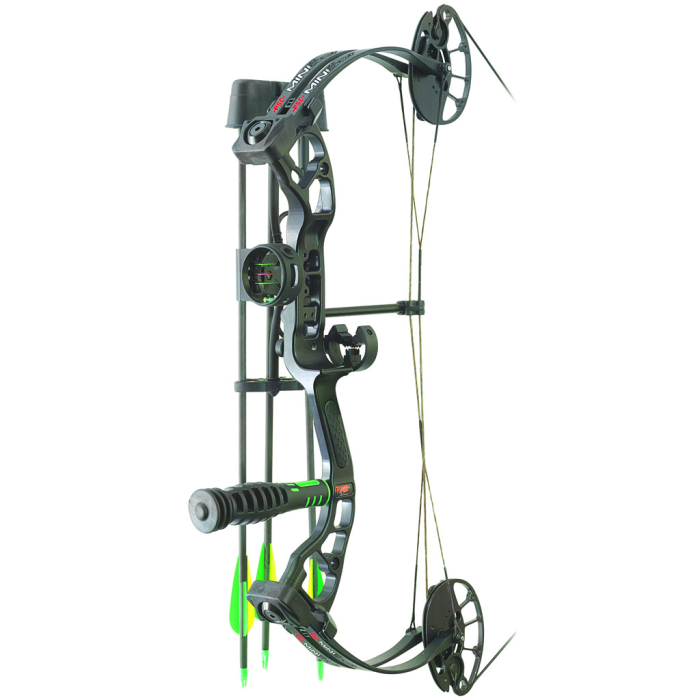 PSE Mini Burner RTS Package Black 16-26.5 in. 40 lbs. LH