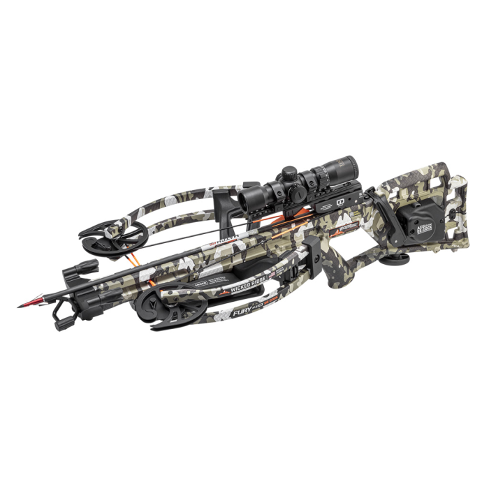 Wicked Ridge Wicked Ridge Fury 410 De-Cock Crossbow Package ACUdraw De-Cock Peak XT - $1099.90 at Everest