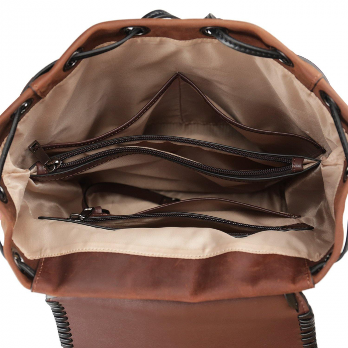 Lady Conceal Concealed Carry Allie Leather Backpack - $179.95 at Everest